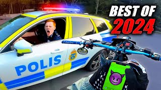 POLICE vs BIKERS  BEST OF 2024  1 HOUR [upl. by Ykcul845]