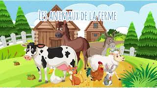 Les animaux de la ferme vocabulaire et fiches de langage [upl. by Beverie]