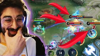 MobaZane Speedrunning on Natan  Mobile Legends [upl. by Yornoc727]