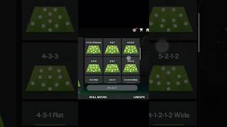 Best Formation For FC 25 FC fifa fcmobile game fc24 fifamobile [upl. by Aleras320]