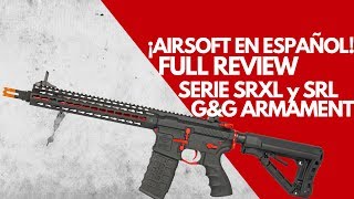 SERIE SRXL y SRL GampG ARMAMENT REVIEW EN ESPAÑOL  REDSPOT [upl. by Prud]