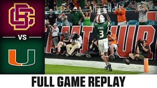 BethuneCookman vs Miami Full Game Replay  2023 ACC Football [upl. by Silirama473]