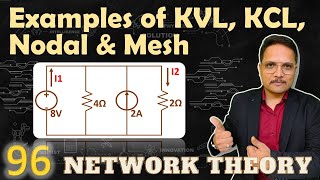 3  KVL KCL Nodal and Mesh Analysis Comprehensive Examples and Solutions [upl. by Ellerred]