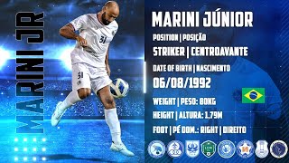 Marini Júnior ⚽ Striker  Centroavante ⚽ Highlights 2023 [upl. by Alveta671]