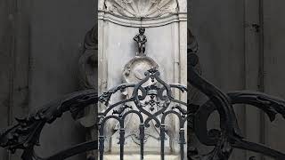 Manneken Pis Brussels Iconic Statue [upl. by Inalak417]