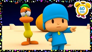 🎃 Halloween Time Scary Noises 60 Min  Pocoyo in English Full Episodes  Cartoons for Kids [upl. by Crispas]