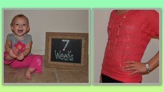 7 Week Pregnancy Vlog w Baby 2 [upl. by Domel357]