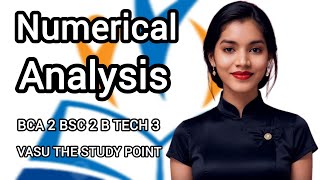 Numerical analysis Piecewise linear Interpolation BSC 2 BCA 2 B TECH 3 year [upl. by Lesh354]