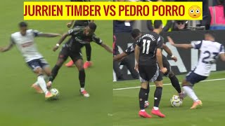 JURRIEN TIMBER VS PEDRO PORRO 😳 [upl. by Freiman]