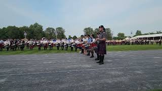 2024 PPBSO Drummers Salute to Max Rayne  in honour of Ken Eller [upl. by Solim737]