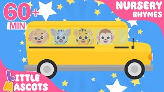 Wheels On The Bus🚌  ABC Song  more Little Mascots Nursery Rhymes amp Kids Songs [upl. by Eisserc]