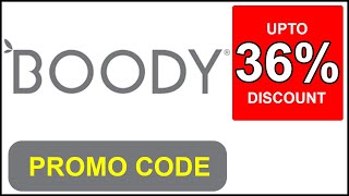 Boody Promo Code  boodycom [upl. by Adnhoj]