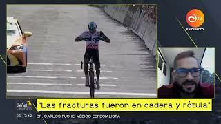 Experto explica cuáles fueron las lesiones de Egan Bernal  Canal Institucional [upl. by Handal]