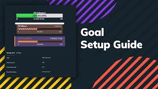 How to Setup Streamlabs Goal Widget [upl. by Atalya]