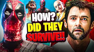 How did Deadpool amp Wolverine SURVIVE the BLAST  Deadpool amp Wolverine Ending Explained [upl. by Seagraves]