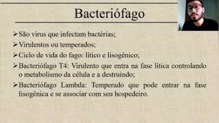 Aula vírus e bacteriófagos [upl. by Nilrev]