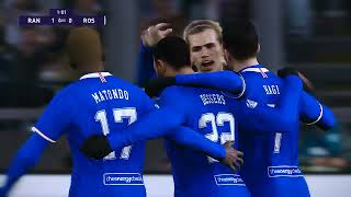 RANGERS VS ROSS COUNTY  PES 21 GAMEPLAY [upl. by Otrebla]