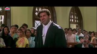 Adalat Di Pehn Di  Tarikh Pe Tarikh  Sunny Deol funny Dialogue [upl. by Eittod64]