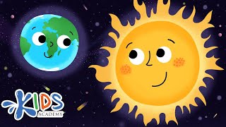 Cómo afecta el Sol a la Tierra  Videos de ciencia para niños  Kids Academy [upl. by Odlaniger]