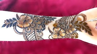 New front hand floral mehndi design  Eid mehndi designs  bridal mehndi  mehandi mehndi ke design [upl. by Mukul]