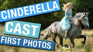 Disneys LiveAction CINDERELLA Cast amp First Photo Revealed [upl. by Alroi]