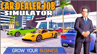 I OPEN MY NEW FLYNN CAR SHOWROOM  Car Dealer Job Simulator Gameplay in hindi  Android Game [upl. by Ong652]