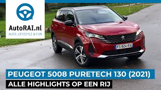 Peugeot 5008 PureTech 130 2021  REVIEW  AutoRAI TV [upl. by Enom]