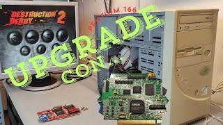 Upgrade PC from 1997  Intel pentium 166MHz amp Matrox Mystique PCI [upl. by Duggan5]