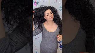 Kinga zdecydowanie jest fanką objętości😍 afroloki curlyhair hair fryzjer [upl. by Peterec]