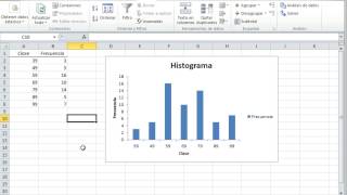 Estadistica  Cómo hacer histogramas en Excel [upl. by Athey]