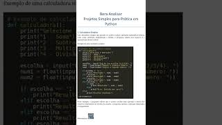 🚀 Projetos Simples para Prática em Python pythonanalisededadosauditoriaautomacaoboranalisar [upl. by Kho692]