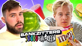 BANKZITTERS 50000 CALORIEËN CHALLENGE [upl. by Doralin]