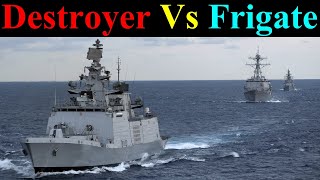 What is the difference between a frigate and a destroyer [upl. by Gottlieb]