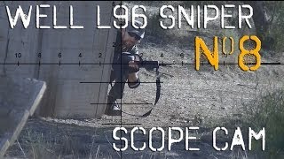 Airsoft Sniper Gameplay L96 Scope Cam Video8 [upl. by Neelak809]