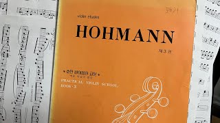 Hohmann violin book3 no255 2vn 116bpm [upl. by Dhu]