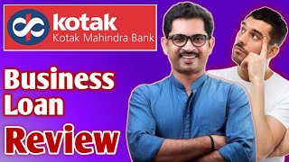 Kotak Mahindra Bank Business Loan Review  Kotak Mahindra Bank Business Loan Kaise Le Full Process [upl. by Lerner944]