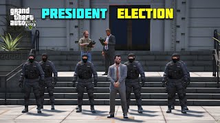 GTA 5  AGAIN PRESIDENT ELECTION IN LOS SANTOS  BB GAMING [upl. by Terris]