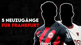 Eintracht Frankfurt 5 Transfers für eine EuropaRückrunde unter Toppmöller [upl. by Aicnerolf]