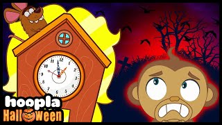 Hickory Dickory Dock  NEW  Funny Spooky Nursery Rhymes  Hoopla Halloween [upl. by Gladdie]