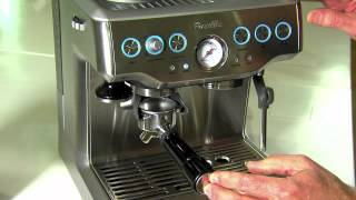 Breville BES 870 Coffee Machine [upl. by Hamal]