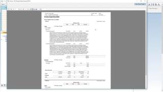 Intro to Financial Project Management in Ajera [upl. by Biles]