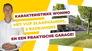 Karakteristieke woning met vijf slaapkamers en handige garage Singel 74 te Vlissingen [upl. by Lundgren]