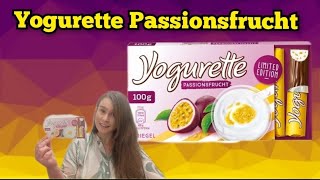 Yogurette Passionsfrucht  Sommeredition 2024 [upl. by Schmeltzer]