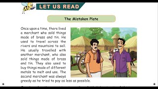 THE MISTAKEN PLATE  UNIT 1  TERM 3  ENGLISH  4TH STANDARD [upl. by Akinwahs]