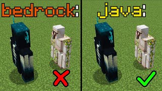 java vs bedrock in 510 min [upl. by Aiotal]