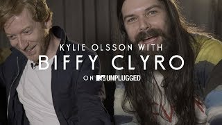 Biffy Clyro Interview with Kylie Olsson  MTV Unplugged Exclusive [upl. by Edmea572]