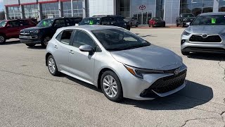 2024 Toyota CorollaHatchback Green Bay Appleton Oshkosh De Pere Kaukauna WI 54986 [upl. by Rahsab]