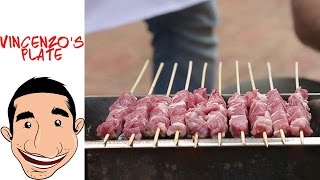 How to make Arrosticini Abruzzesi  Italian lamb skewers feat BBQ Aroma [upl. by Ettelloc]