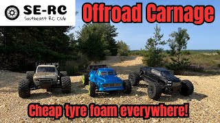 All the Arrma trucks out for a rip [upl. by Dorison]