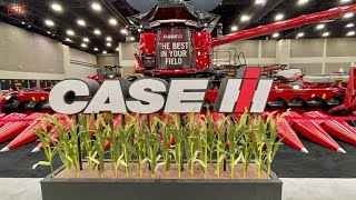 CASE IH AF11 Combine at the 2024 National Farm Machinery Show [upl. by Nahsor]